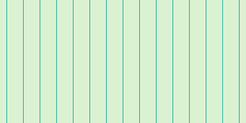 #6fcd4e (25%), #04a393 vertical lines, two pixels wide, fifty-two pixels apart