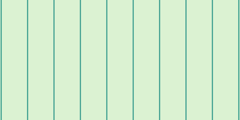 #6fcd4e (25%), #46a393 vertical lines, four pixels wide, eighty-four pixels apart