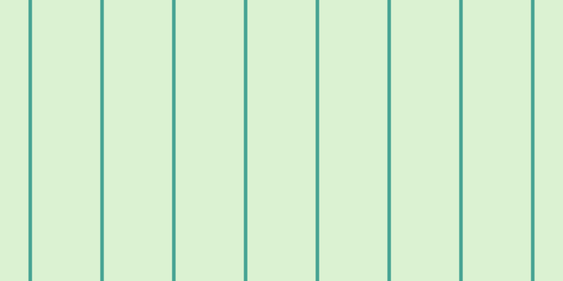 #6fcd4e (25%), #46a393 vertical lines, five pixels wide, ninety-seven pixels apart
