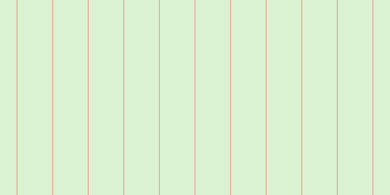 #6fcd4e (25%), #eba393 vertical lines, two pixels wide, seventy-one pixels apart
