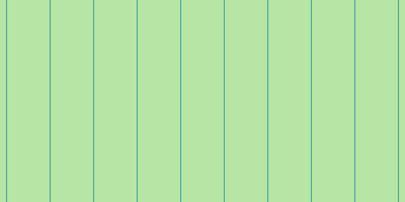 #6fcd4e (50%), #46a393 vertical lines, two pixels wide, eighty-four pixels apart
