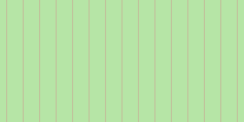 #6fcd4e (50%), #caa393 vertical lines, two pixels wide, fifty-two pixels apart