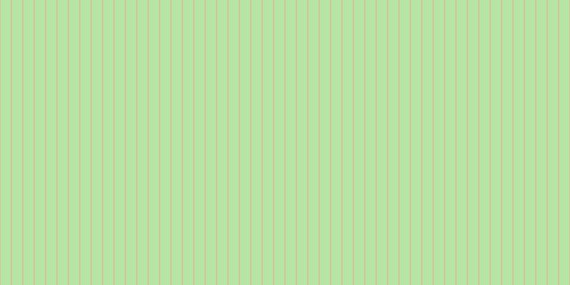 #6fcd4e (50%), #eba393 vertical lines, one pixels wide, fifteen pixels apart