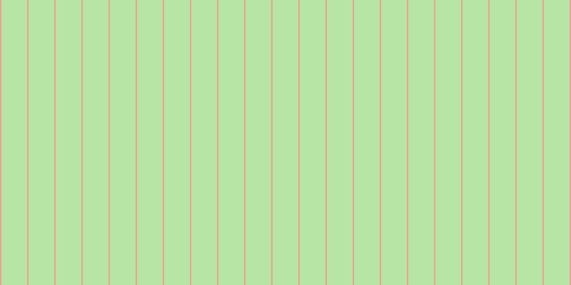 #6fcd4e (50%), #eba393 vertical lines, two pixels wide, thirty-six pixels apart