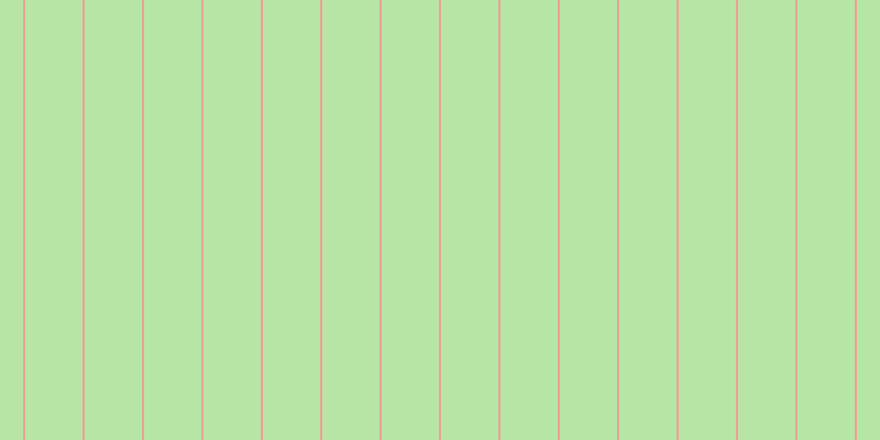 #6fcd4e (50%), #eba393 vertical lines, two pixels wide, fifty-two pixels apart