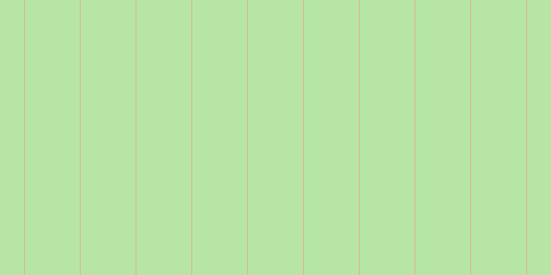 #6fcd4e (50%), #eba393 vertical lines, one pixels wide, eighty pixels apart