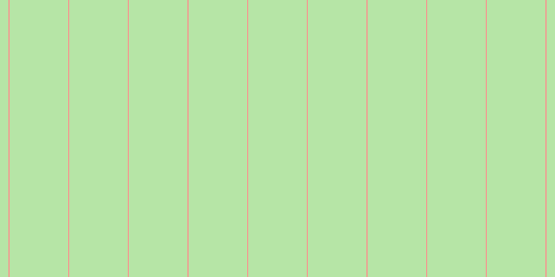 #6fcd4e (50%), #eba393 vertical lines, two pixels wide, eighty-four pixels apart