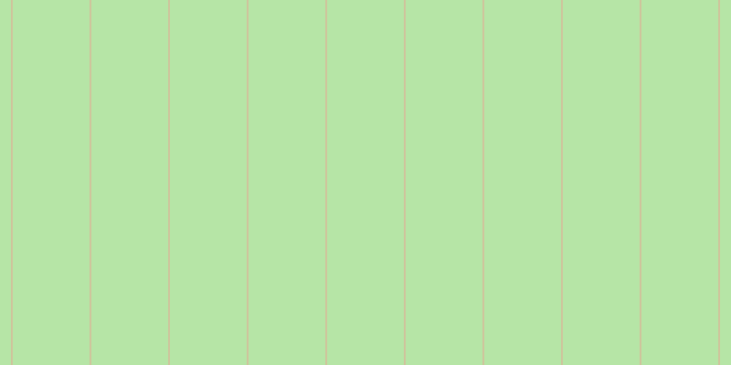 #6fcd4e (50%), #eba393 vertical lines, one pixels wide, eighty-five pixels apart