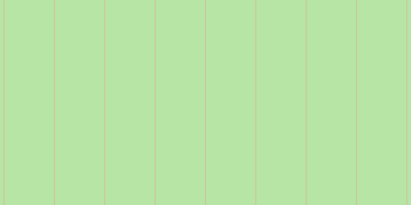#6fcd4e (50%), #eba393 vertical lines, one pixels wide, ninety-seven pixels apart