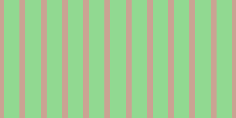 #6fcd6f (75%), #caa393 vertical lines, twenty pixels wide, fifty-two pixels apart