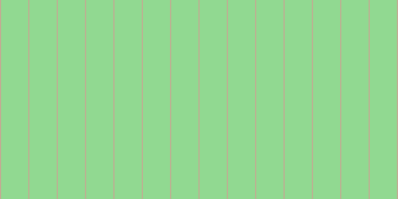 #6fcd6f (75%), #caa393 vertical lines, two pixels wide, fifty-five pixels apart