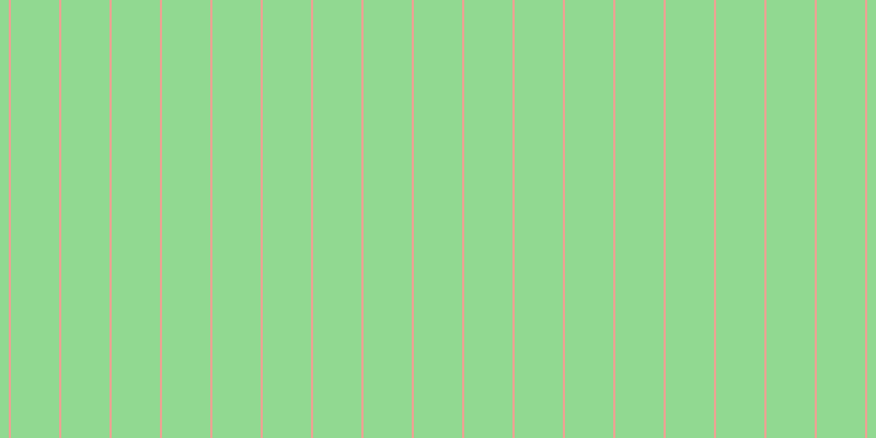 #6fcd6f (75%), #eba393 vertical lines, two pixels wide, forty-four pixels apart