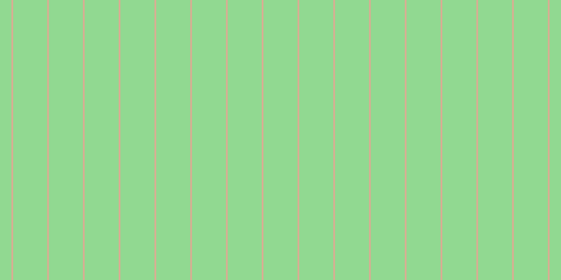 #6fcd6f (75%), #eba393 vertical lines, two pixels wide, forty-nine pixels apart