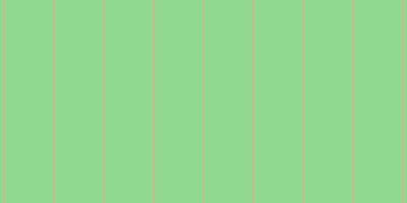 #6fcd6f (75%), #eba393 vertical lines, two pixels wide, ninety-six pixels apart