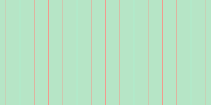 #6fcd90 (50%), #eba393 vertical lines, two pixels wide, fifty-two pixels apart