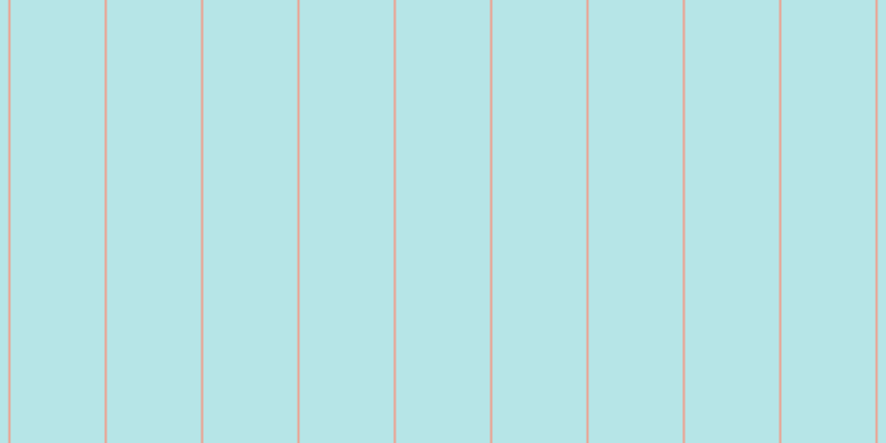 #6fcdd2 (50%), #eba393 vertical lines, two pixels wide, eighty-five pixels apart