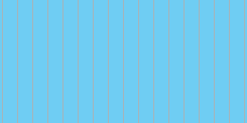 #6fcdf3, #caa393 vertical lines, two pixels wide, forty-seven pixels apart