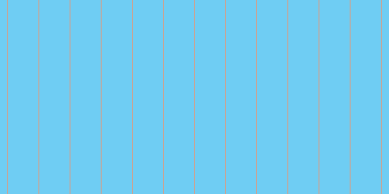 #6fcdf3, #caa393 vertical lines, two pixels wide, sixty-two pixels apart