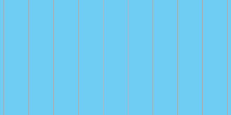 #6fcdf3, #caa393 vertical lines, two pixels wide, eighty-four pixels apart