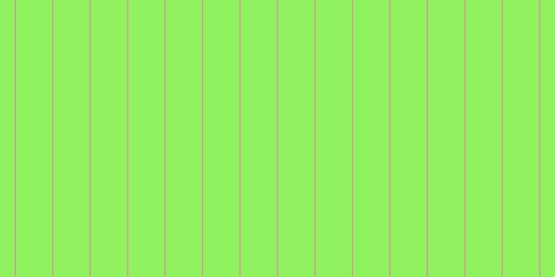 #6fee2d (75%), #caa393 vertical lines, two pixels wide, fifty-two pixels apart