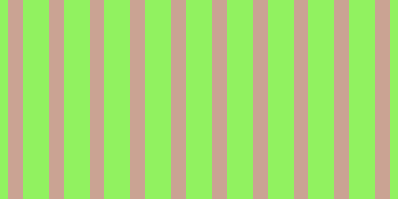 #6fee2d (75%), #caa393 vertical lines, thirty pixels wide, fifty-two pixels apart