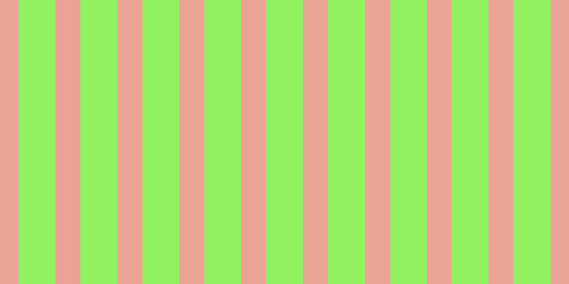 #6fee2d (75%), #eba393 vertical lines, thirty-five pixels wide, fifty-two pixels apart
