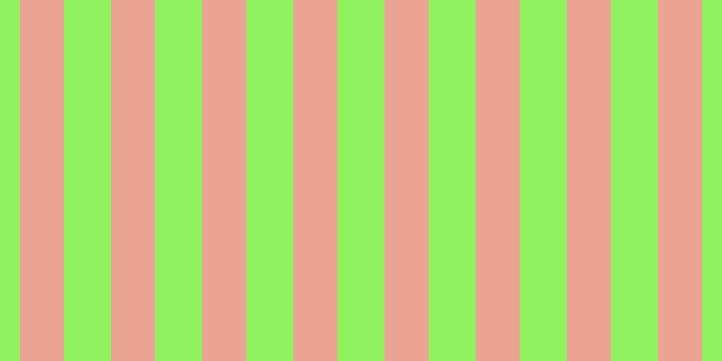 #6fee2d (75%), #eba393 vertical lines, forty-nine pixels wide, fifty-two pixels apart