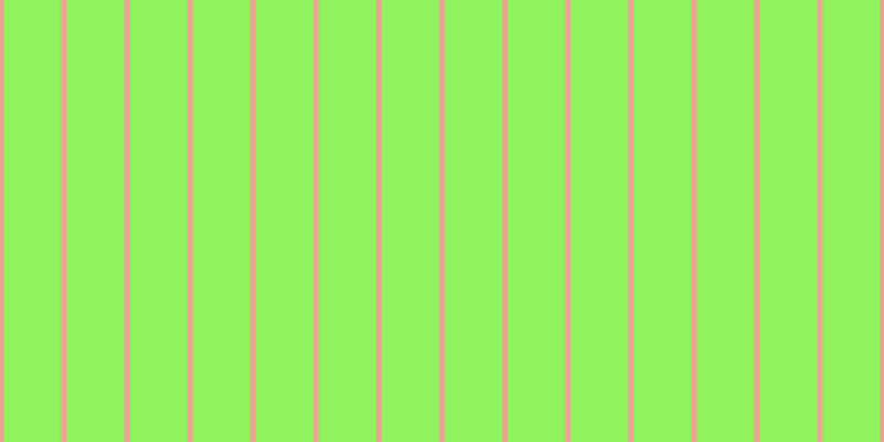 #6fee2d (75%), #eba393 vertical lines, five pixels wide, fifty-two pixels apart