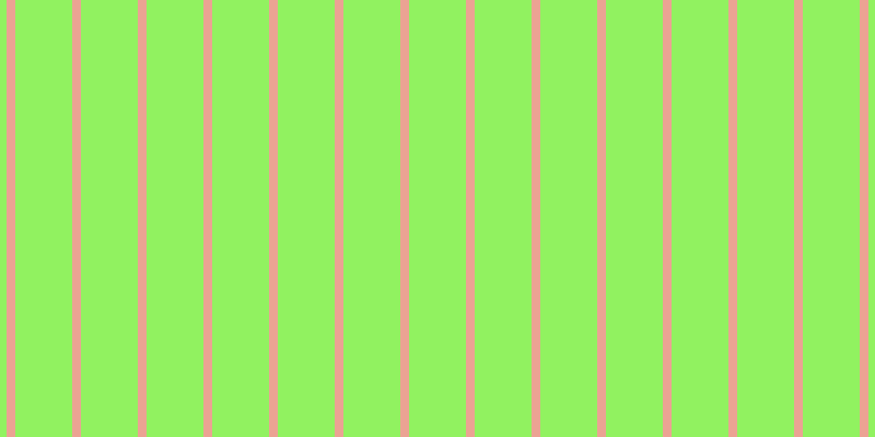 #6fee2d (75%), #eba393 vertical lines, eight pixels wide, fifty-two pixels apart