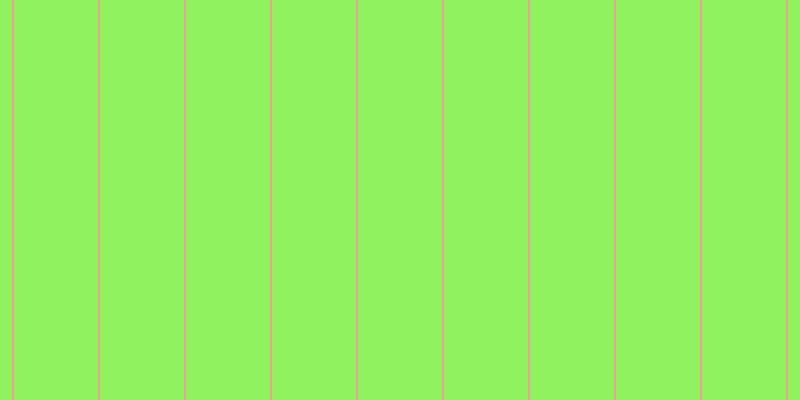 #6fee2d (75%), #eba393 vertical lines, two pixels wide, eighty-four pixels apart