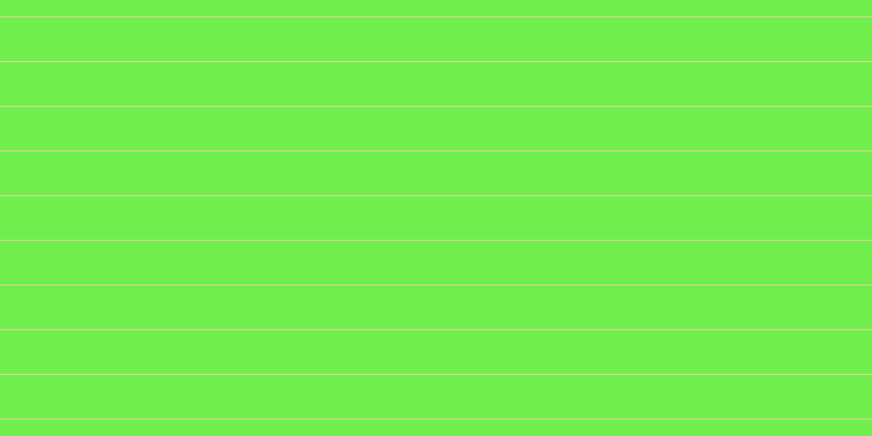 #6fee4e, #dbd393 horizontal lines, one pixels wide, forty pixels apart