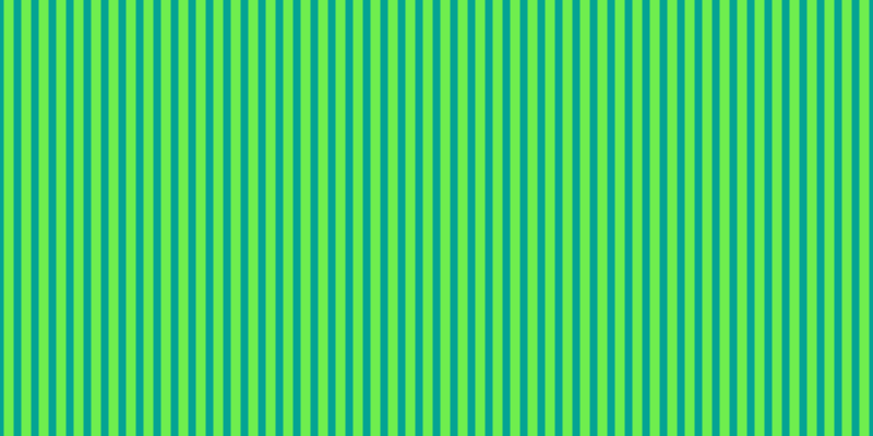 #6fee4e, #04a393 vertical lines, seven pixels wide, nine pixels apart