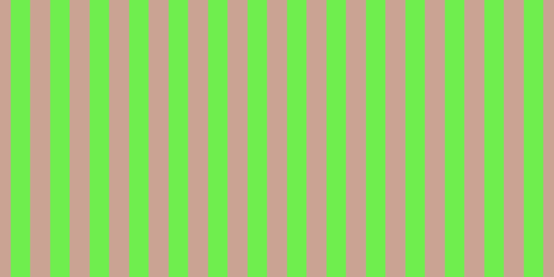 #6fee4e, #caa393 vertical lines, twenty-nine pixels wide, twenty-eight pixels apart