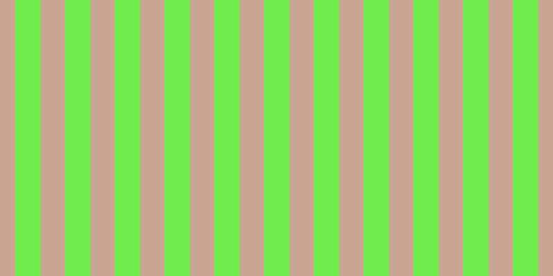 #6fee4e, #caa393 vertical lines, thirty-five pixels wide, thirty-seven pixels apart