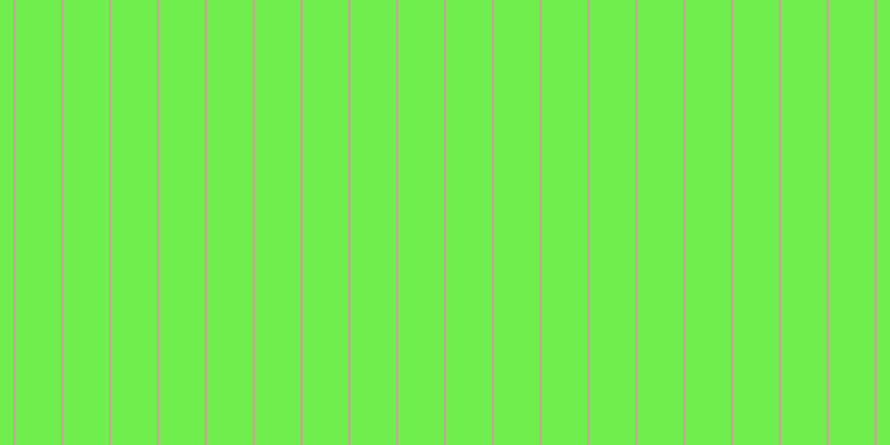 #6fee4e, #caa393 vertical lines, two pixels wide, forty-one pixels apart