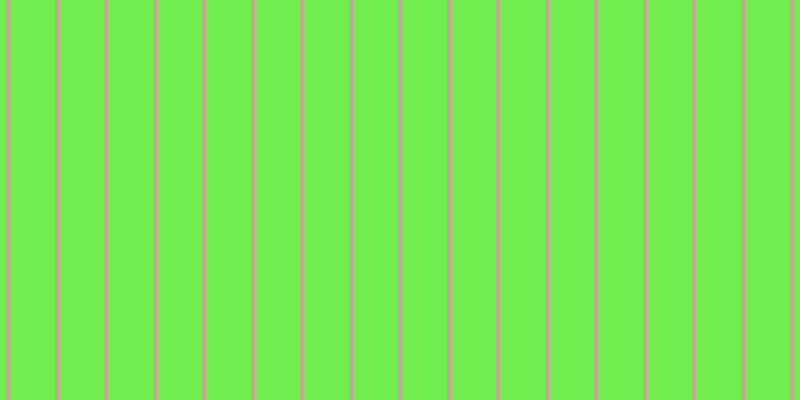 #6fee4e, #caa393 vertical lines, four pixels wide, forty-five pixels apart