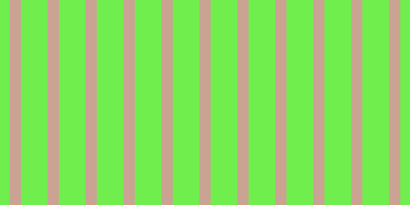#6fee4e, #caa393 vertical lines, twenty-two pixels wide, fifty-two pixels apart