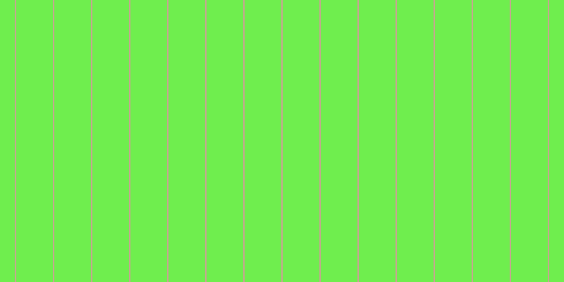 #6fee4e, #caa393 vertical lines, two pixels wide, fifty-two pixels apart