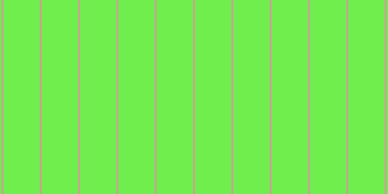#6fee4e, #caa393 vertical lines, four pixels wide, seventy-five pixels apart