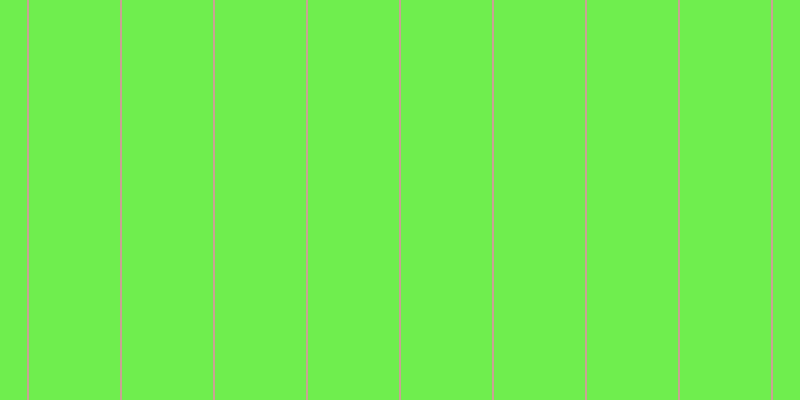 #6fee4e, #caa393 vertical lines, two pixels wide, ninety-one pixels apart