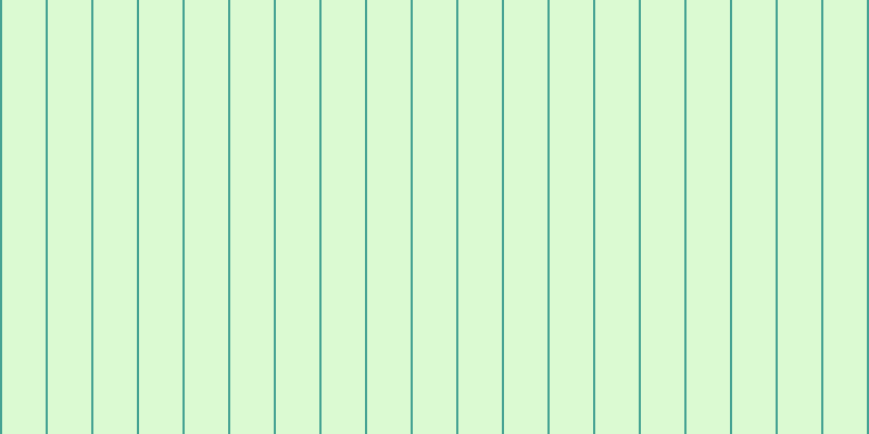 #6fee4e (25%), #46a393 vertical lines, two pixels wide, forty pixels apart
