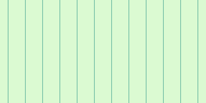 #6fee4e (25%), #46a393 vertical lines, two pixels wide, sixty-five pixels apart