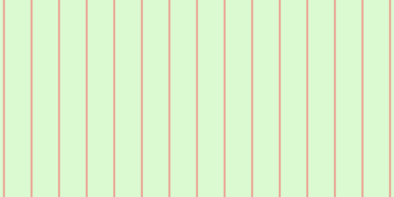 #6fee4e (25%), #eba393 vertical lines, four pixels wide, fifty-two pixels apart