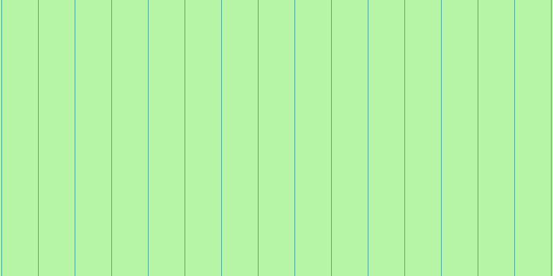 #6fee4e (50%), #46a393 vertical lines, one pixels wide, fifty-two pixels apart