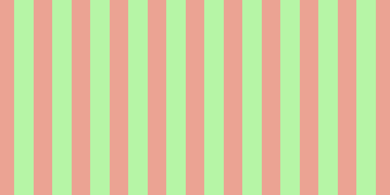 #6fee4e (50%), #eba393 vertical lines, thirty-eight pixels wide, forty pixels apart