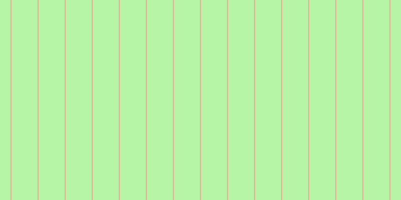 #6fee4e (50%), #eba393 vertical lines, two pixels wide, fifty-two pixels apart