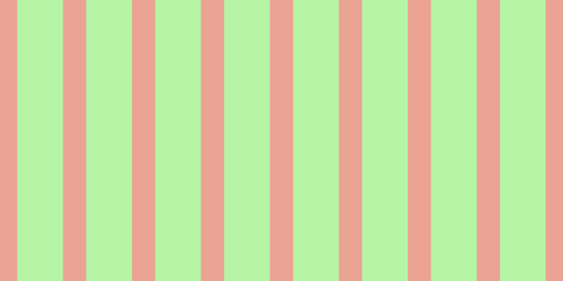 #6fee4e (50%), #eba393 vertical lines, thirty-three pixels wide, sixty-five pixels apart