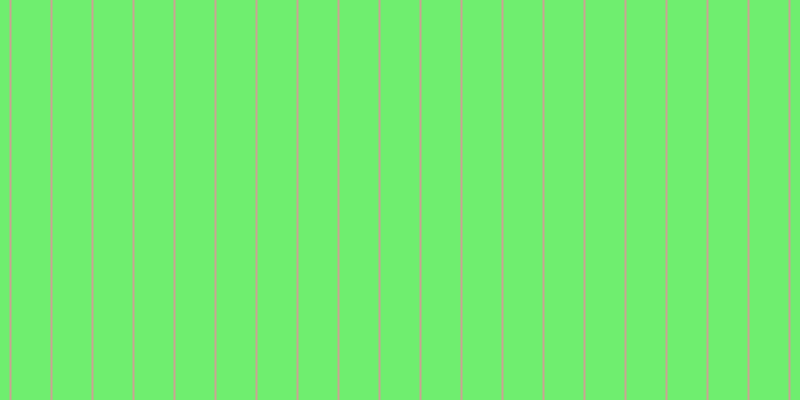 #6fee6f, #caa393 vertical lines, two pixels wide, thirty-nine pixels apart