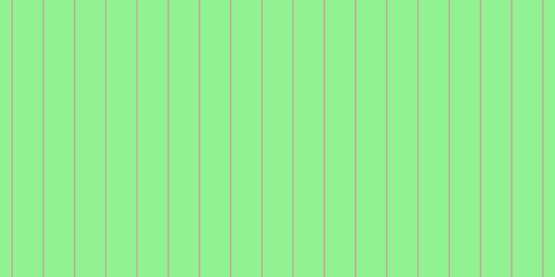 #6fee6f (75%), #caa393 vertical lines, two pixels wide, forty-three pixels apart