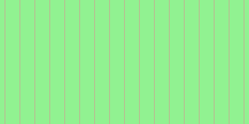 #6fee6f (75%), #caa393 vertical lines, two pixels wide, forty-six pixels apart